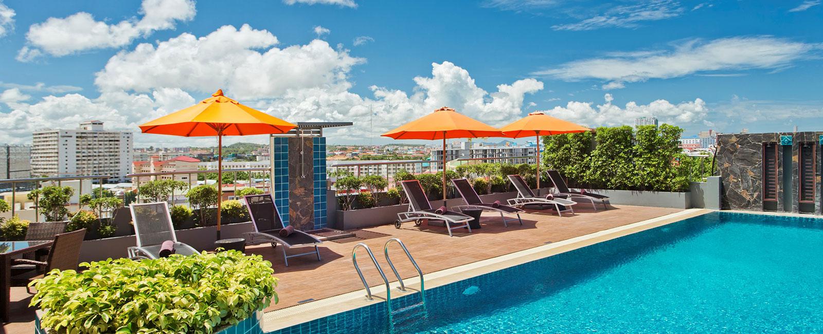 Adelphi Pattaya Hotel Exterior foto