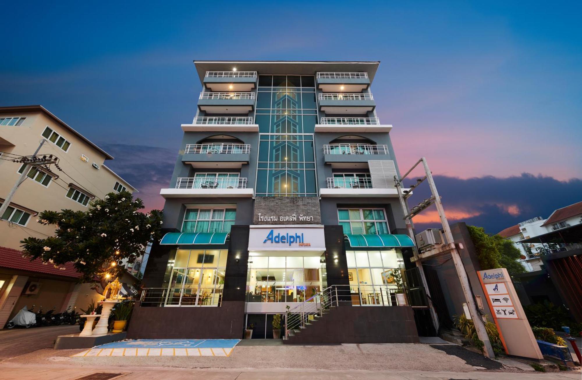 Adelphi Pattaya Hotel Exterior foto
